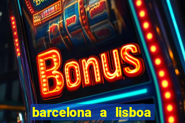 barcelona a lisboa de trem